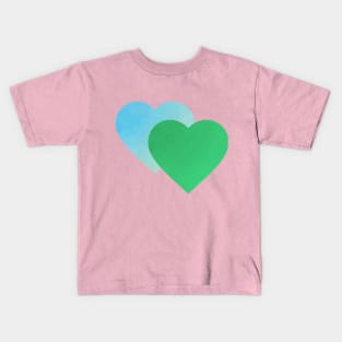 Blue Greening Kids T-Shirt